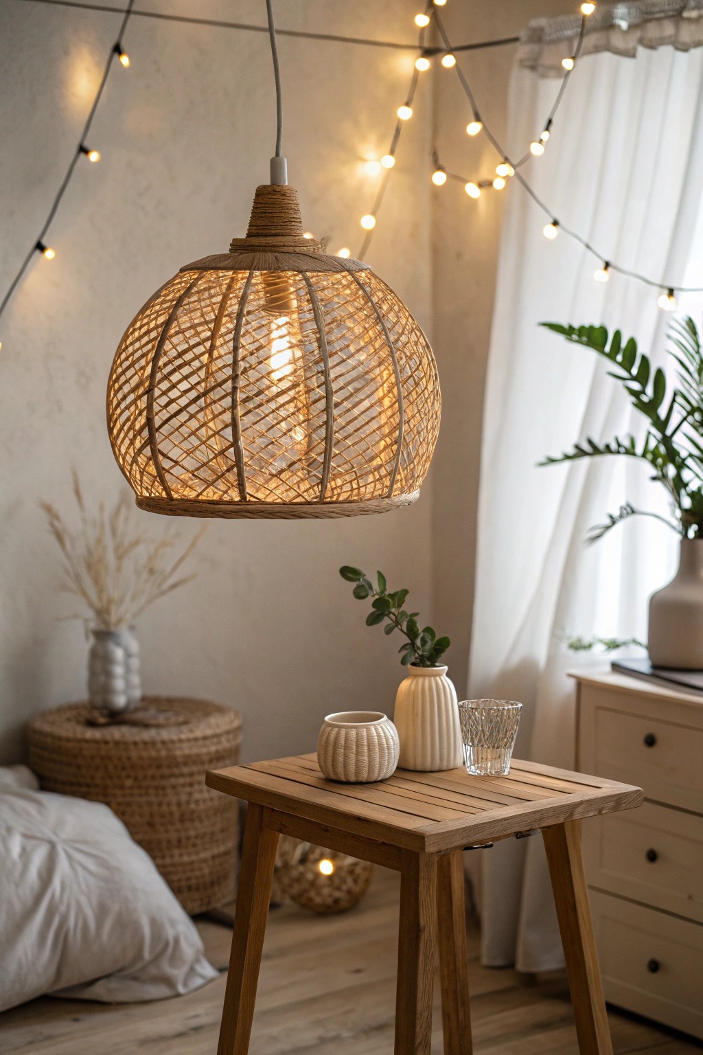 Transform your space with the warm glow of layered lighting.