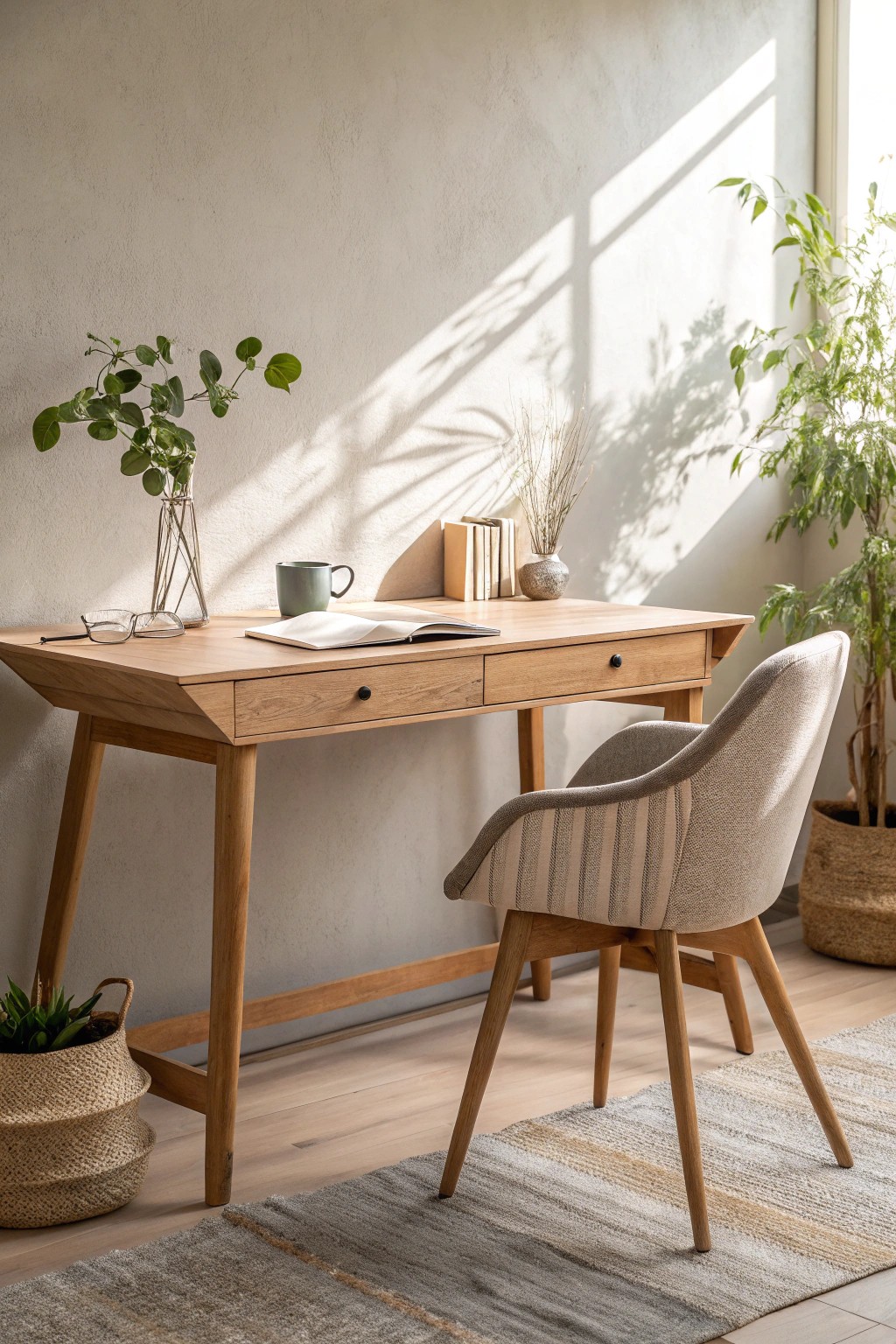 Less is more: A minimalist desk setup for modern focus and calm.