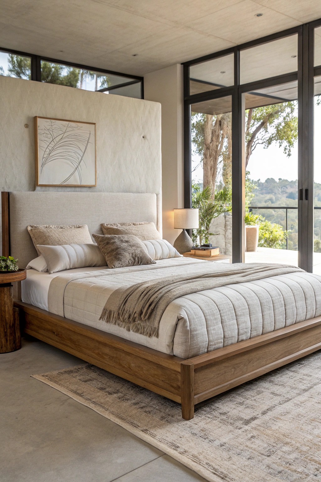 Let your bed be the bold, beautiful heart of your master bedroom.