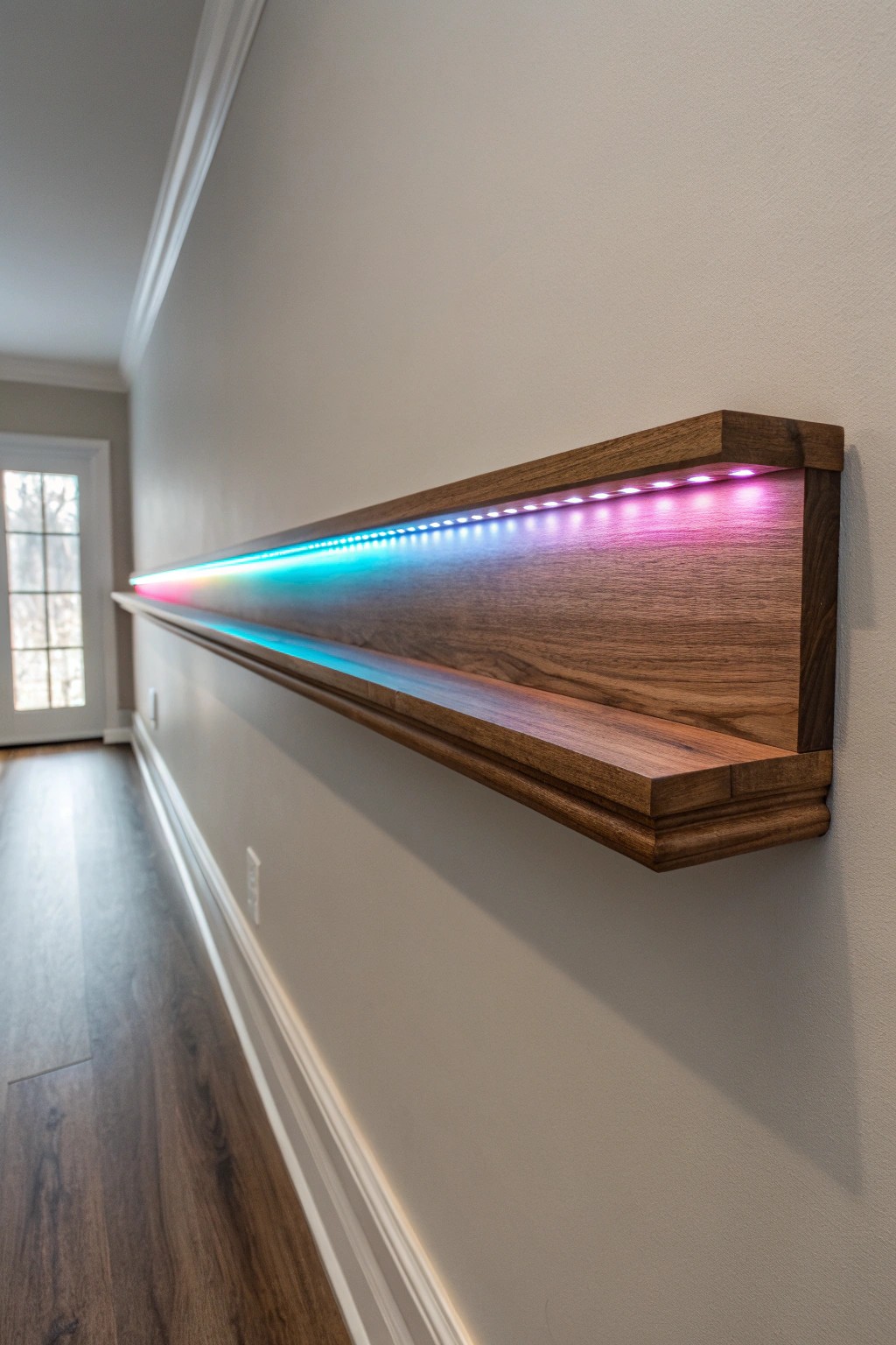 Transform your space with handcrafted simplicity and dreamy color-changing LED lighting.