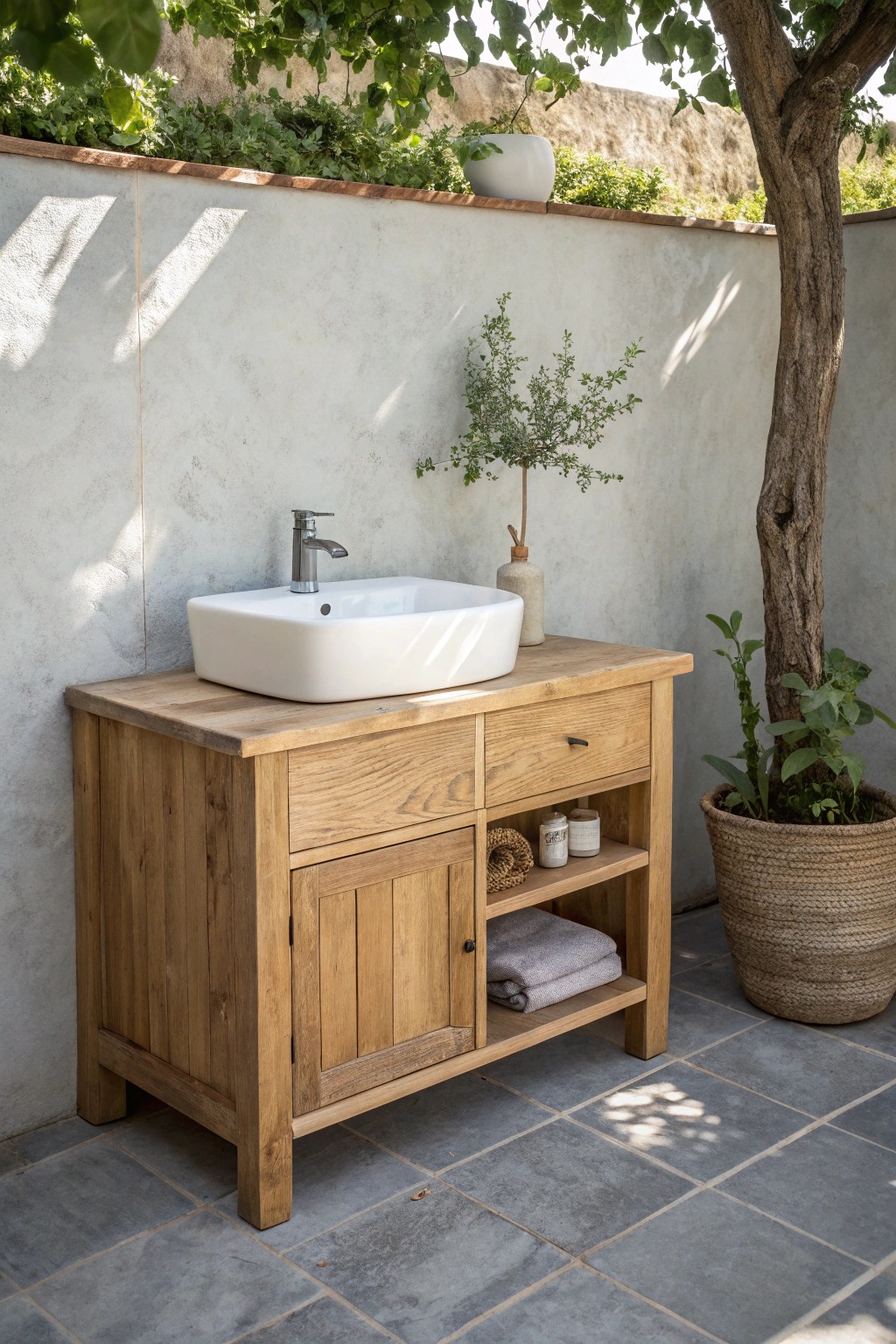 Elevate your small bathroom with a stunning wall-mounted vanity—where simplicity meets craftsmanship.