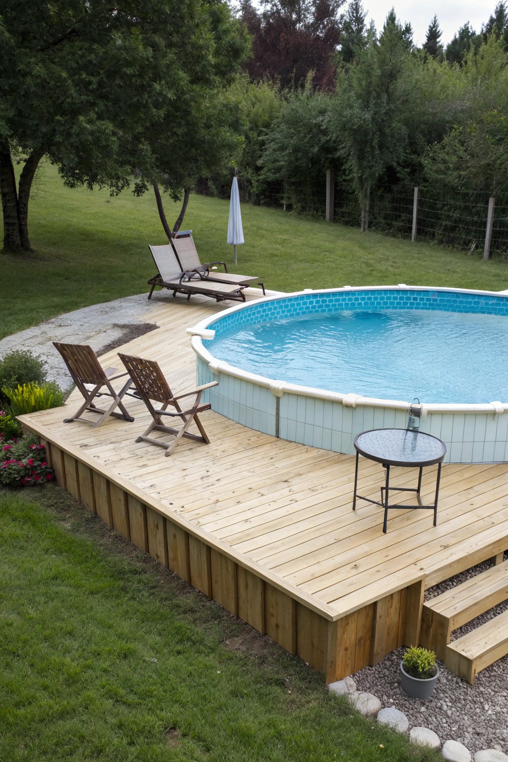 Partial decks give you big style without breaking the bank.