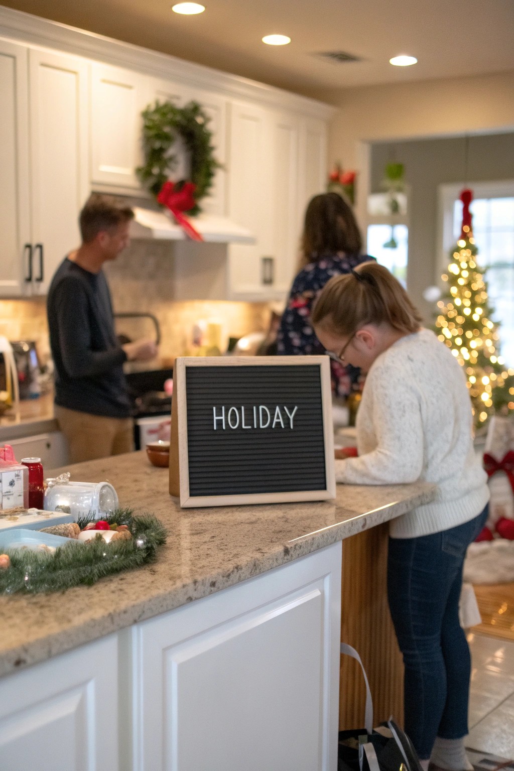 A letter board countdown amps up excitement for any special event.