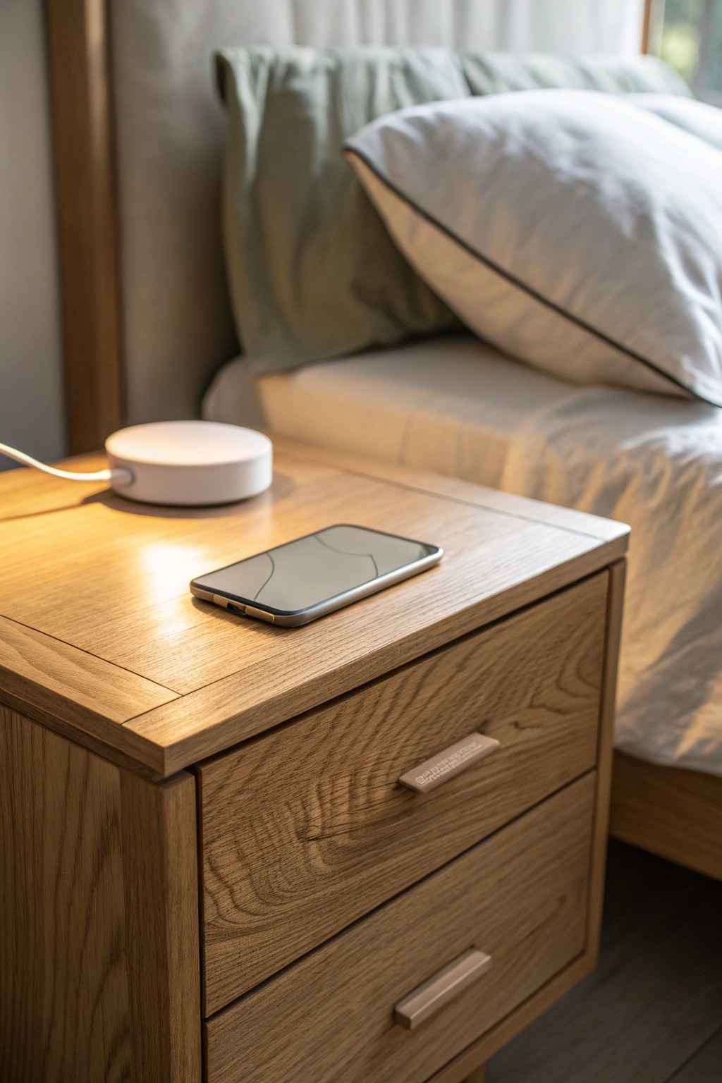 Effortless elegance: Seamless smart technology meets handcrafted beauty.