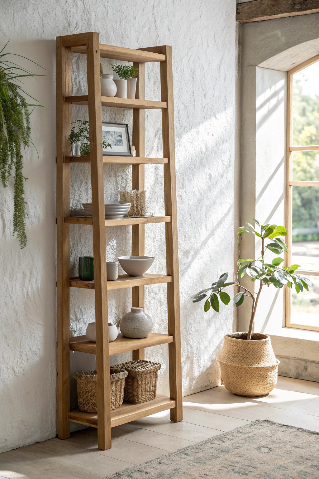 Elevate your space with simple, beautiful vertical storage.