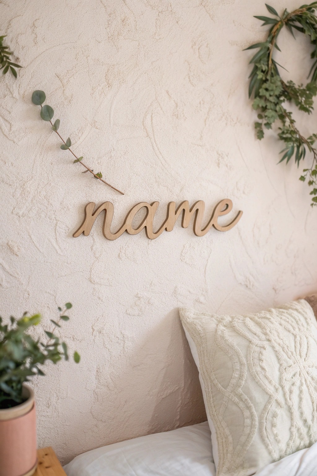 Elevate her space with a handcrafted wooden name sign—personal, timeless, and uniquely hers.