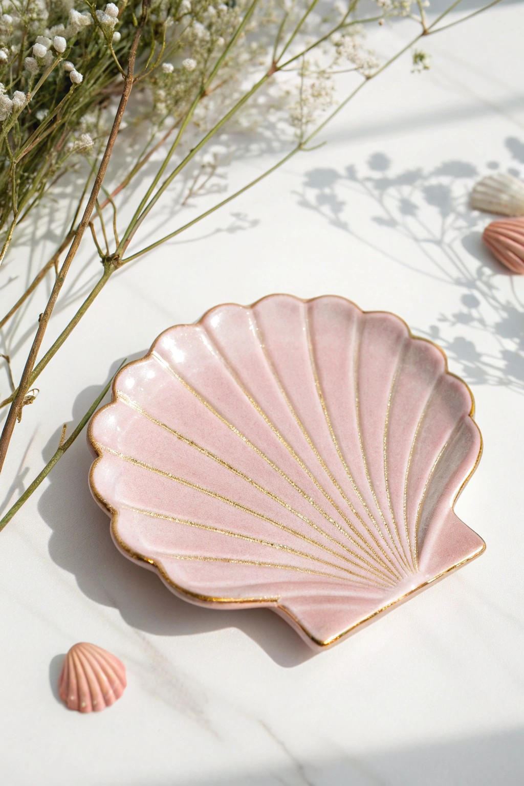 Vintage charm meets modern simplicity: a dreamy scalloped tile for your perfect bath retreat.