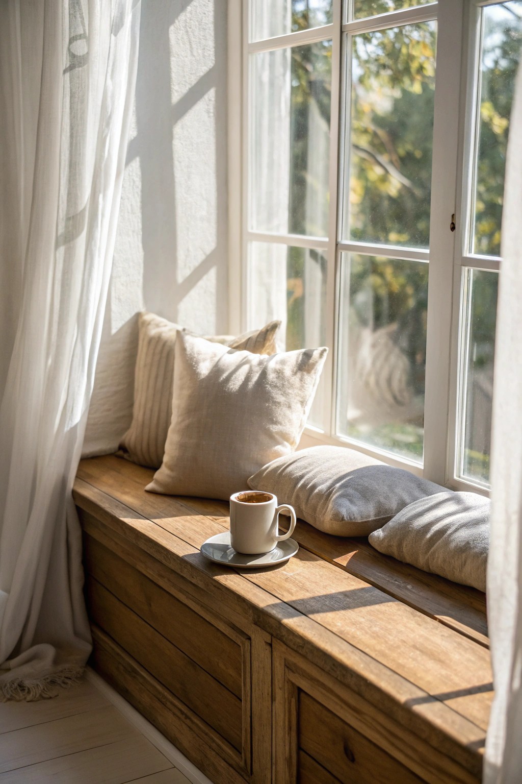 Create a dreamy window nook—your new favorite spot to unwind.