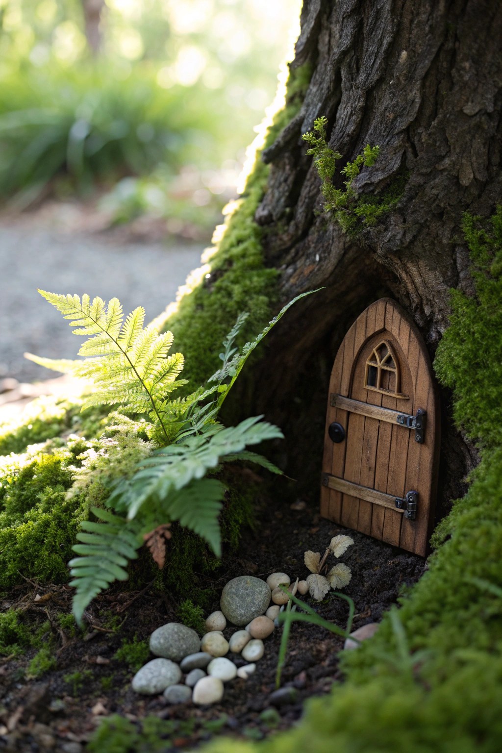 Invite magic into your garden with a handcrafted fairy door.