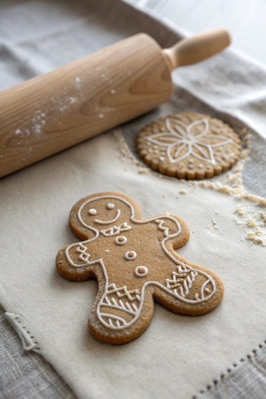 Elevate your gingerbread with embossed elegance—simple, stunning, and oh-so-chic.