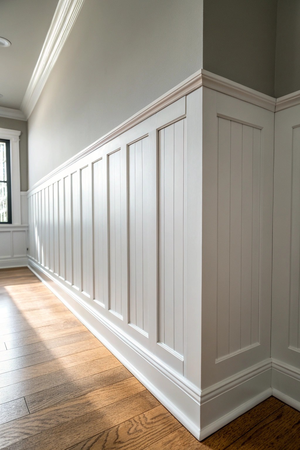 Elevate your walls with timeless board-and-batten craftsmanship.