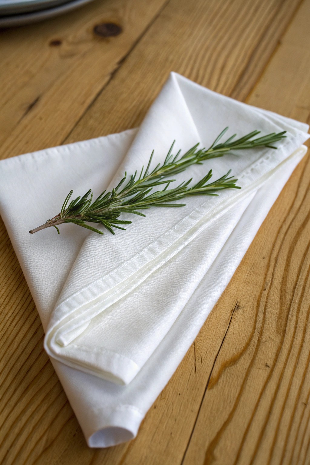 Elevate your table with the timeless tuxedo napkin fold—simple, elegant, unforgettable.