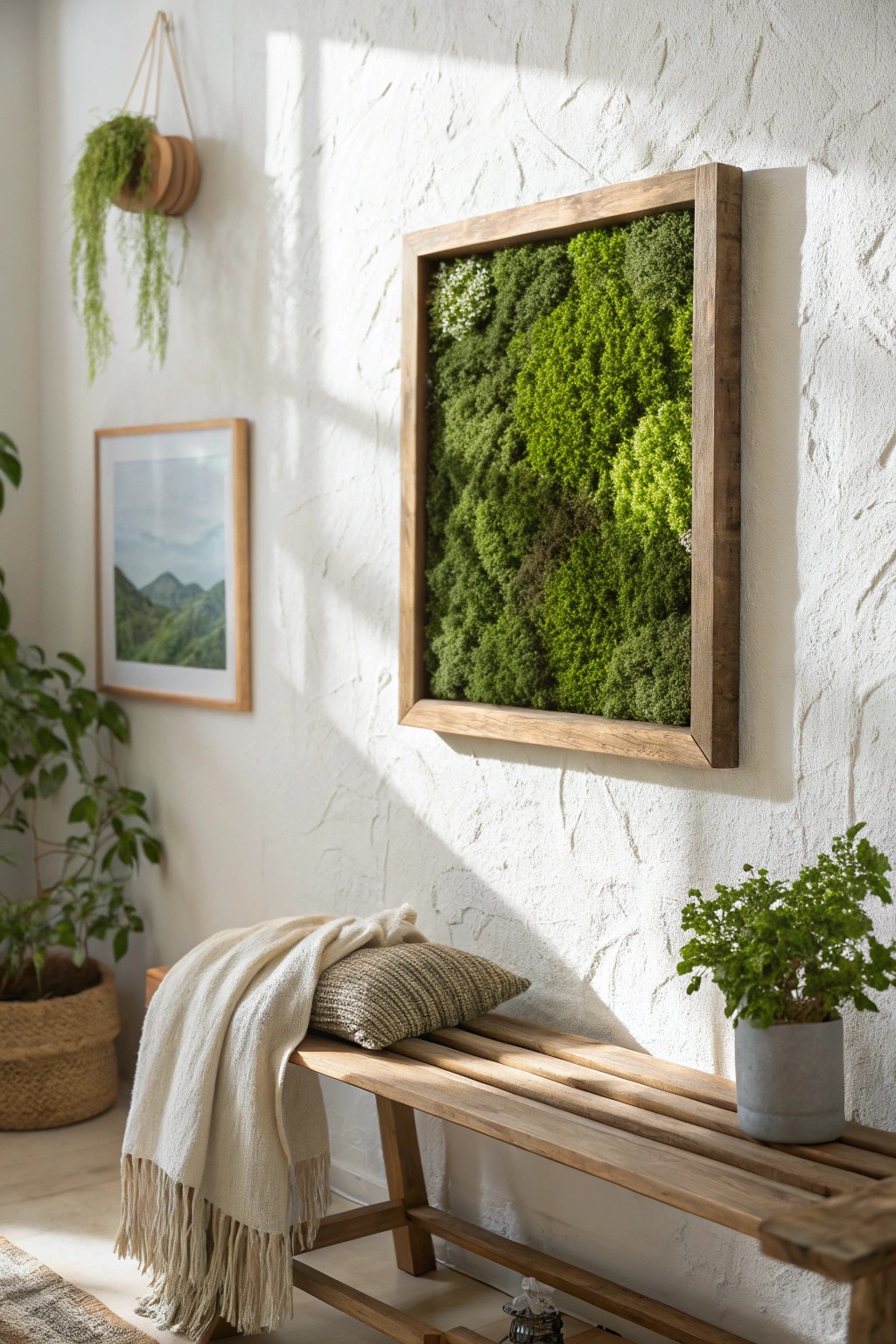 Bring nature indoors with a stunning living moss frame—artful, calming, and beautifully simple.