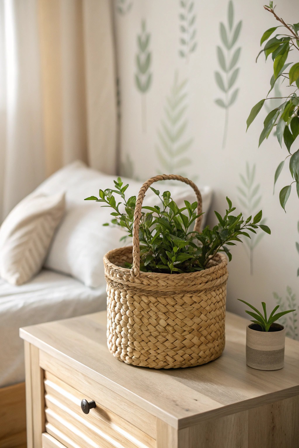 Bring the outdoors in—nature-inspired details for a serene tween bedroom.