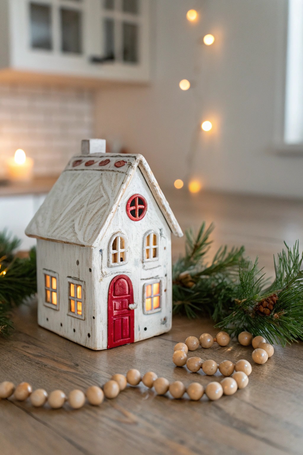 Celebrate the charm of a mixed-style Christmas village—where every house tells its own story.