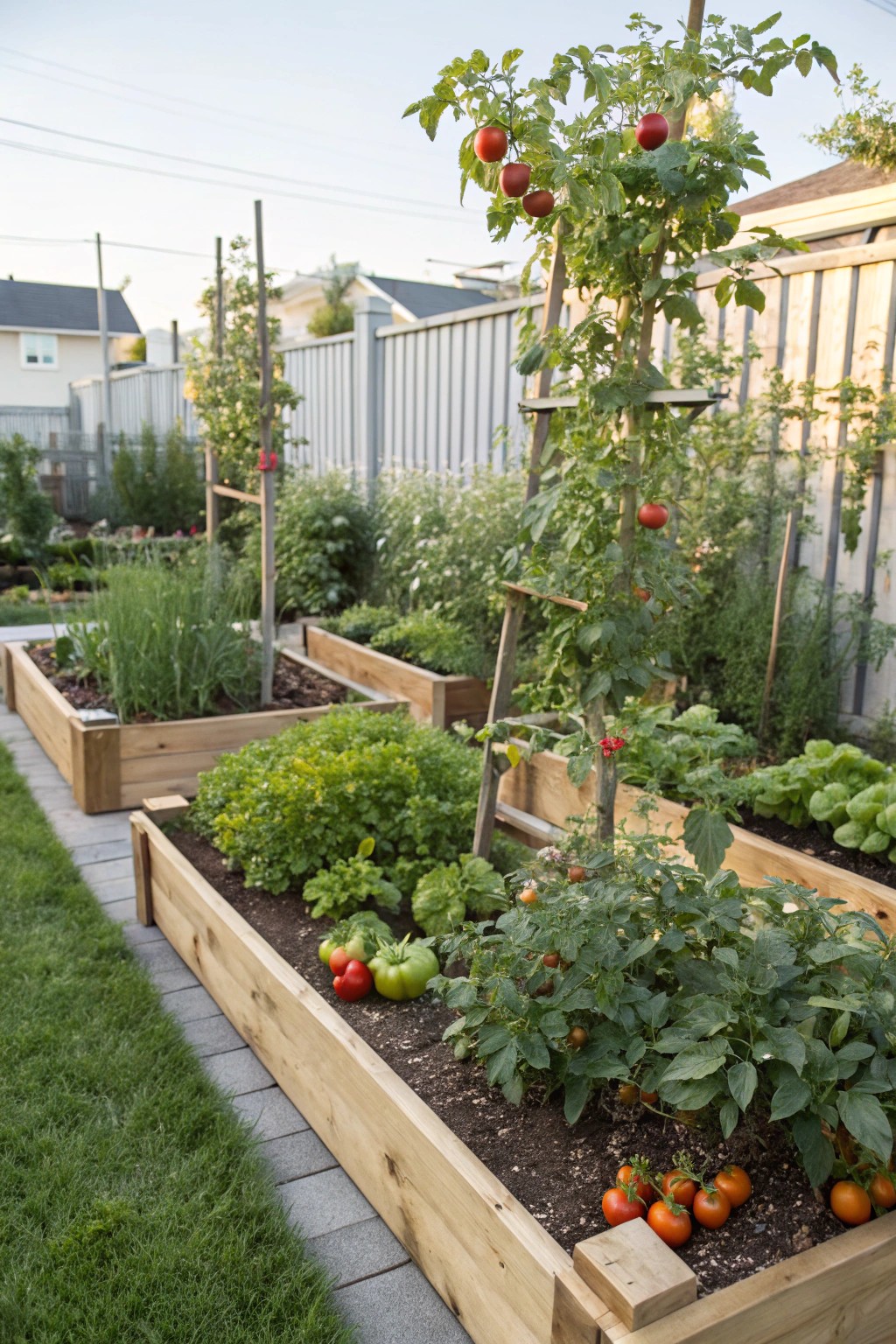 An edible garden or mini orchard makes your backyard both beautiful and delicious.