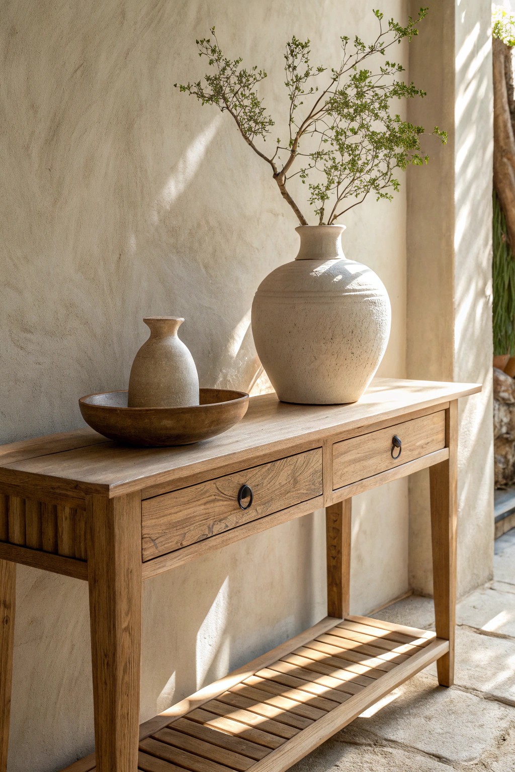 Elevate your entryway with a unique handcrafted sculpture—where art meets everyday beauty.