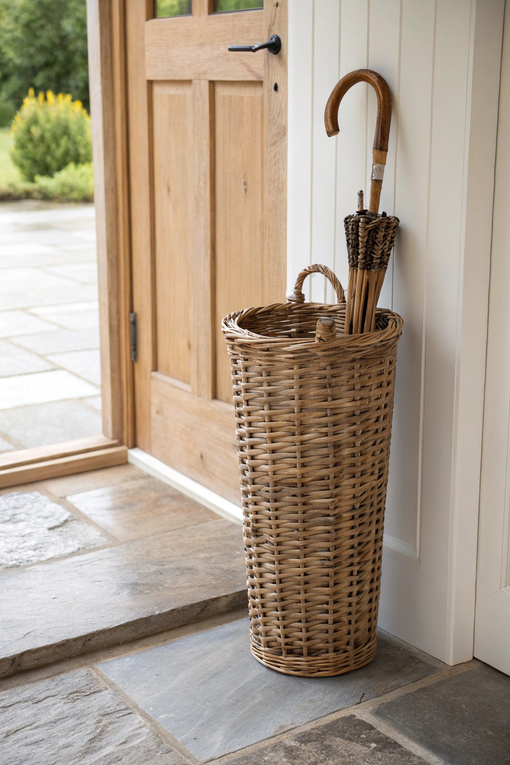 Elevate your entryway with a handcrafted umbrella basket—where function meets timeless style.