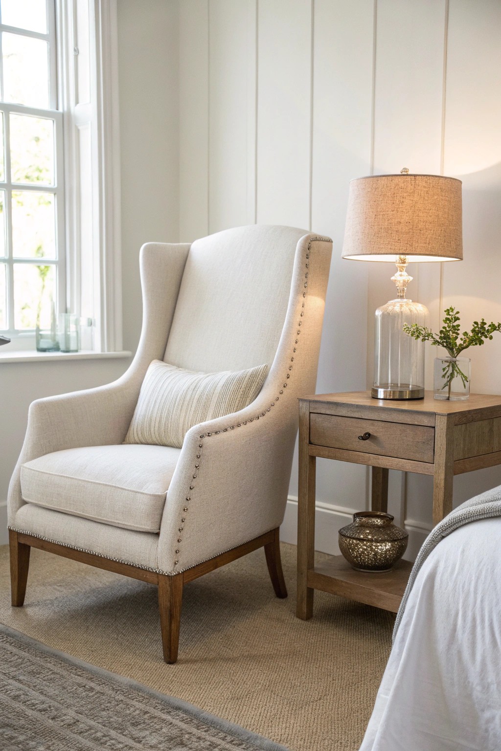 Create your own cozy wellness nook for mindful relaxation.