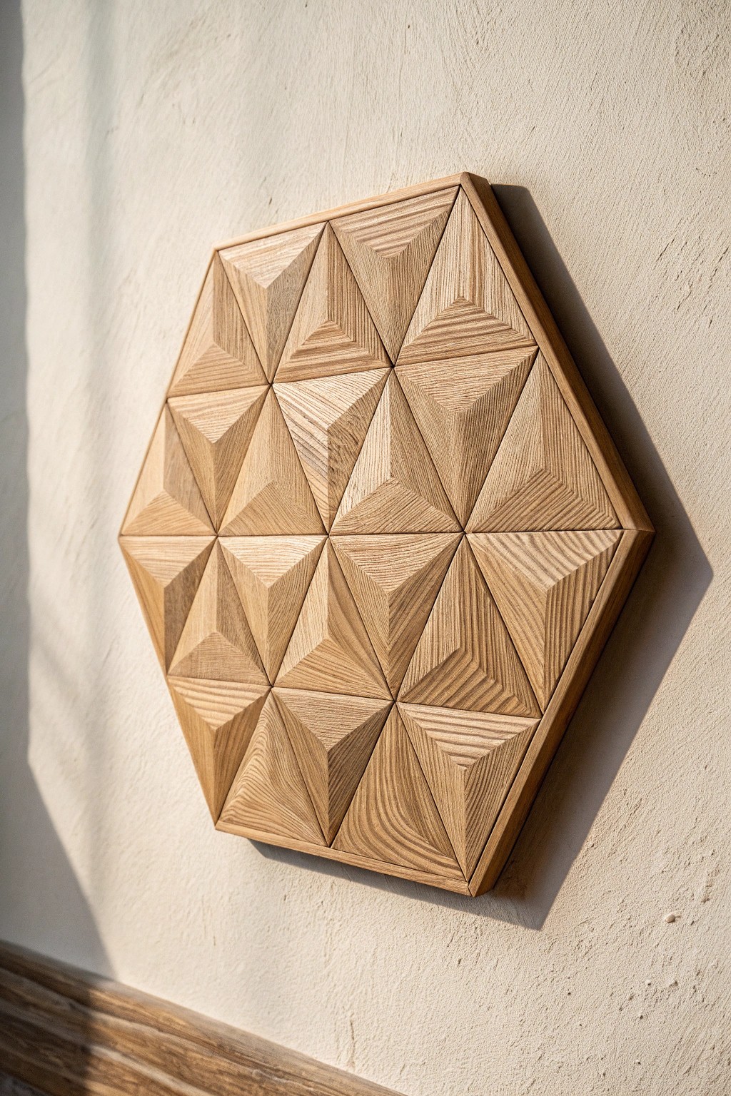 Elevate your walls with handcrafted optical illusion art—simplicity that sparks conversation.