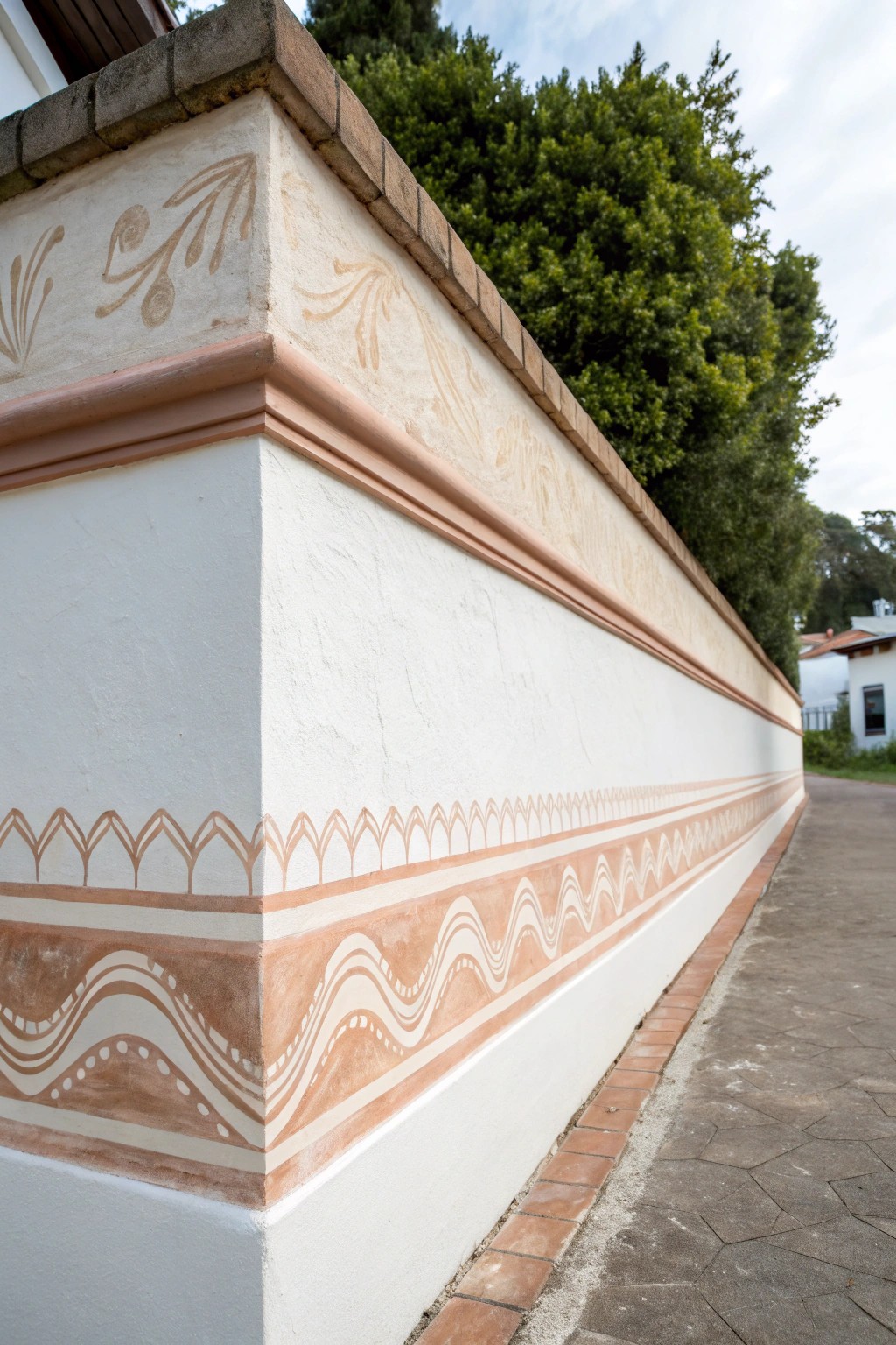 Elevate your space with a beautifully crafted mural band—simplicity meets bespoke artistry.
