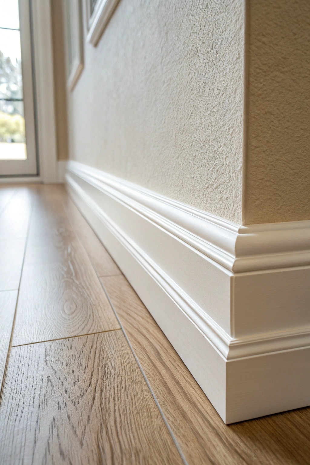 Simplicity meets elegance: a low-profile baseboard for modern, uncluttered spaces.