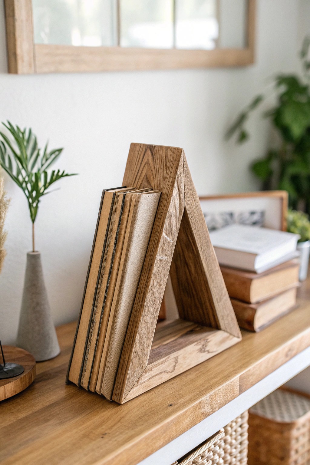 Elevate your bookshelf with a unique, artisan-crafted statement bookend.