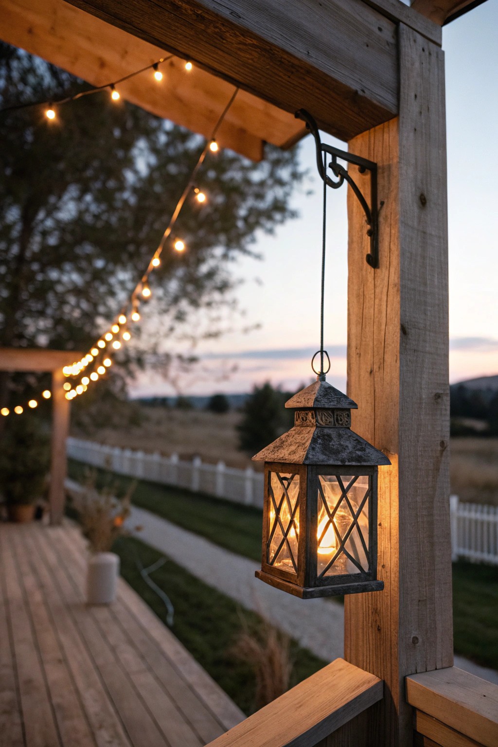 Create evening magic with a single glowing lantern—simple, cozy, and effortlessly charming.