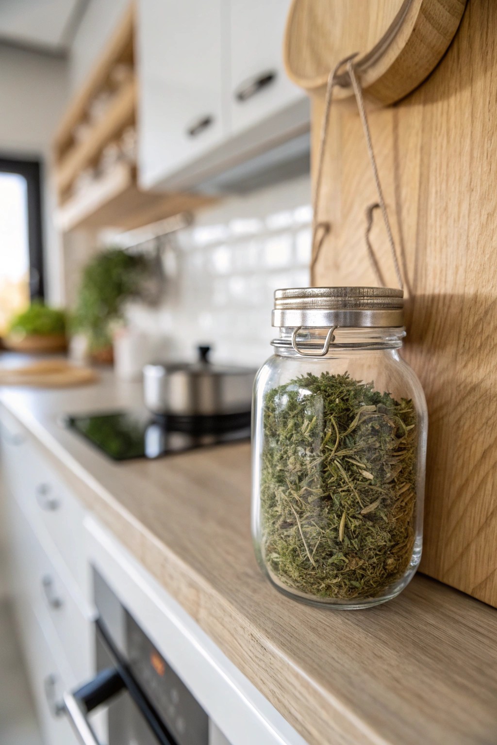 Elevate your kitchen with simple, handcrafted magnetic spice jars.