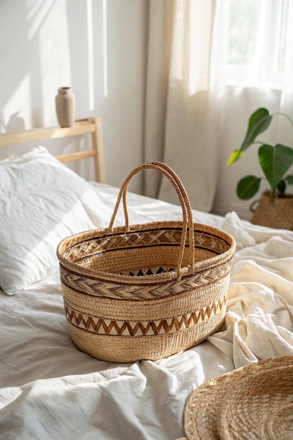 Elevate your bedroom with handcrafted travel treasures—one artisan basket at a time.