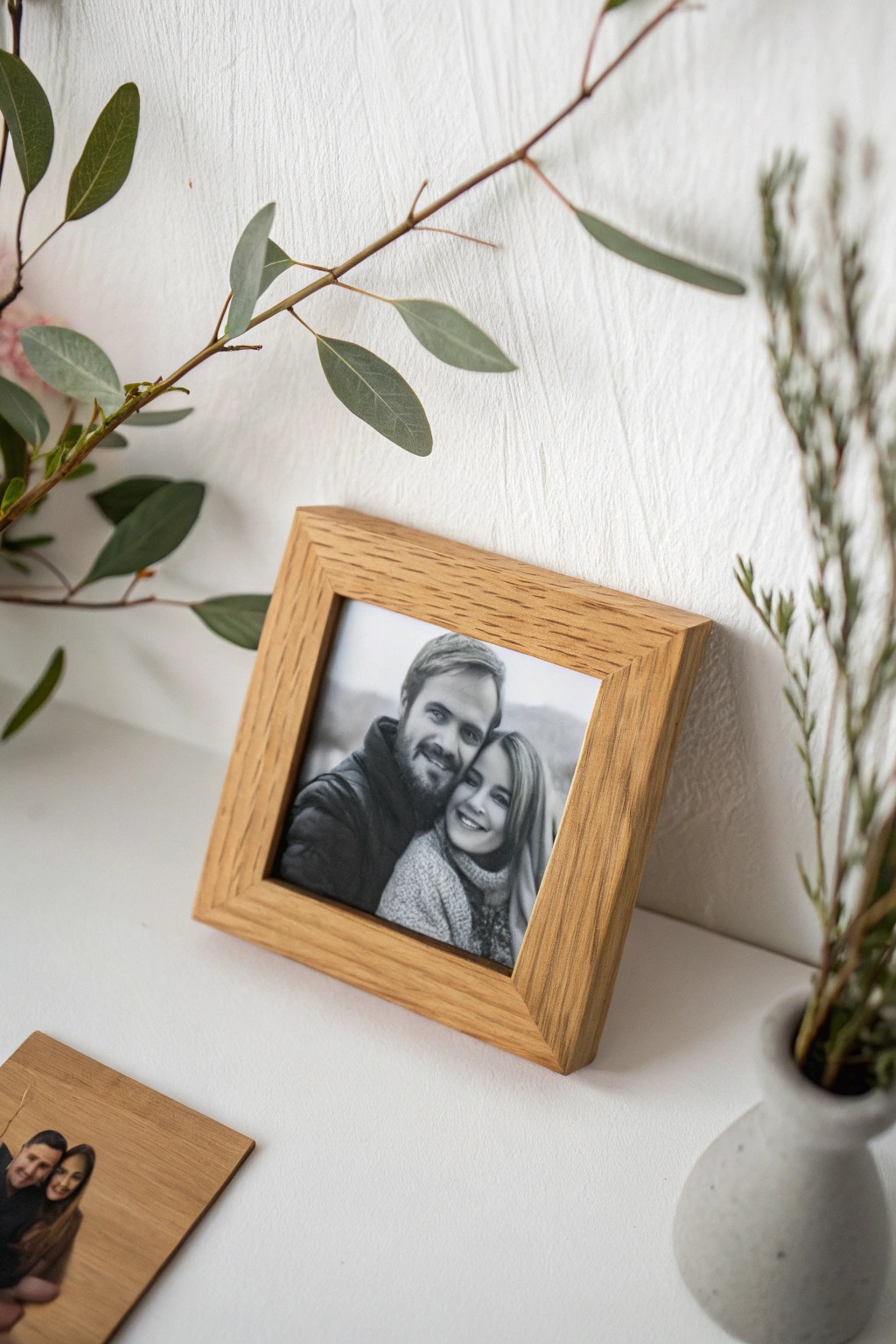 Elevate your family wall with handcrafted magnetic photo tiles—simple, playful, and uniquely yours.