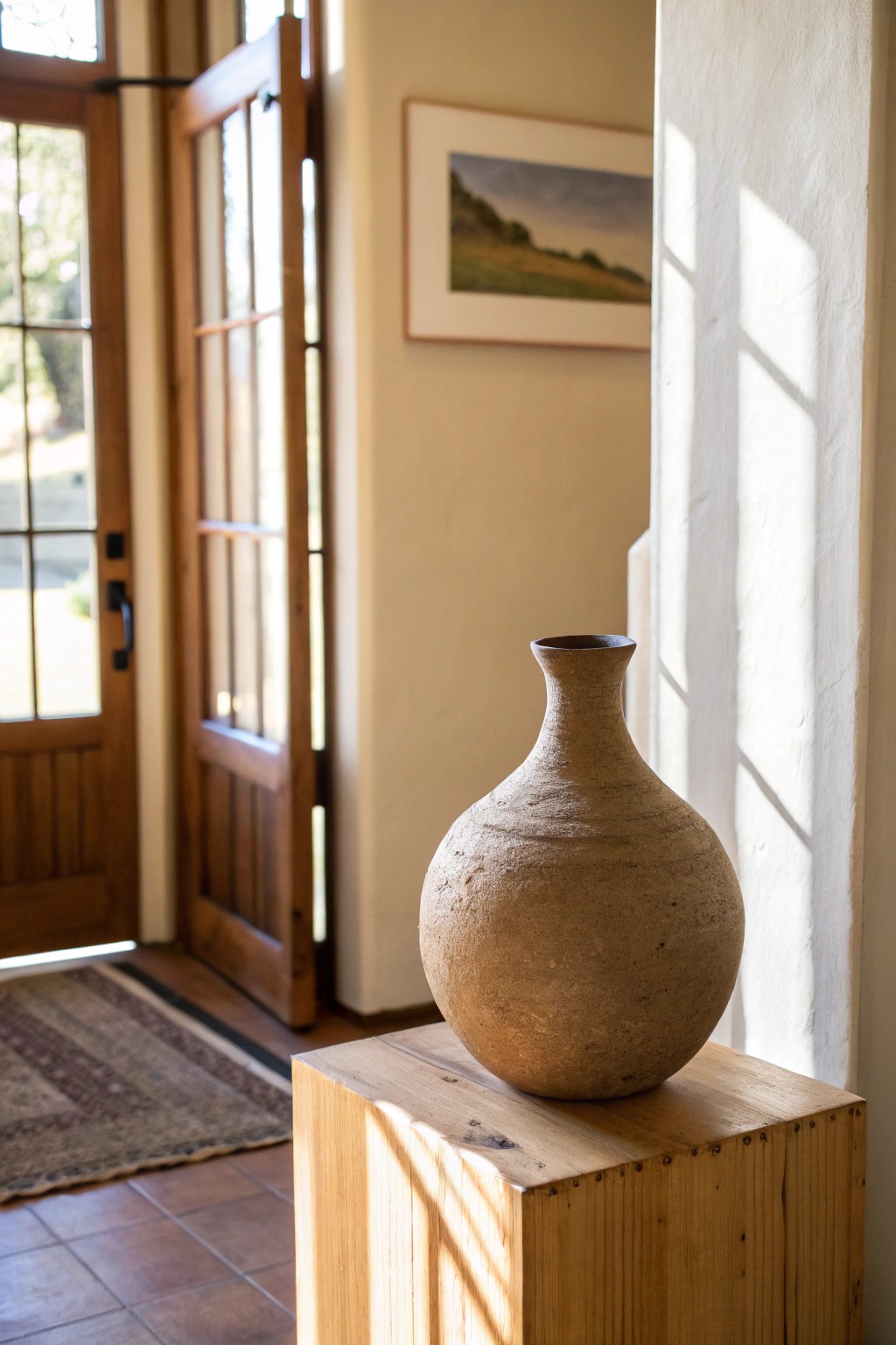 Let a striking sculptural piece make a stunning first impression in your entryway.