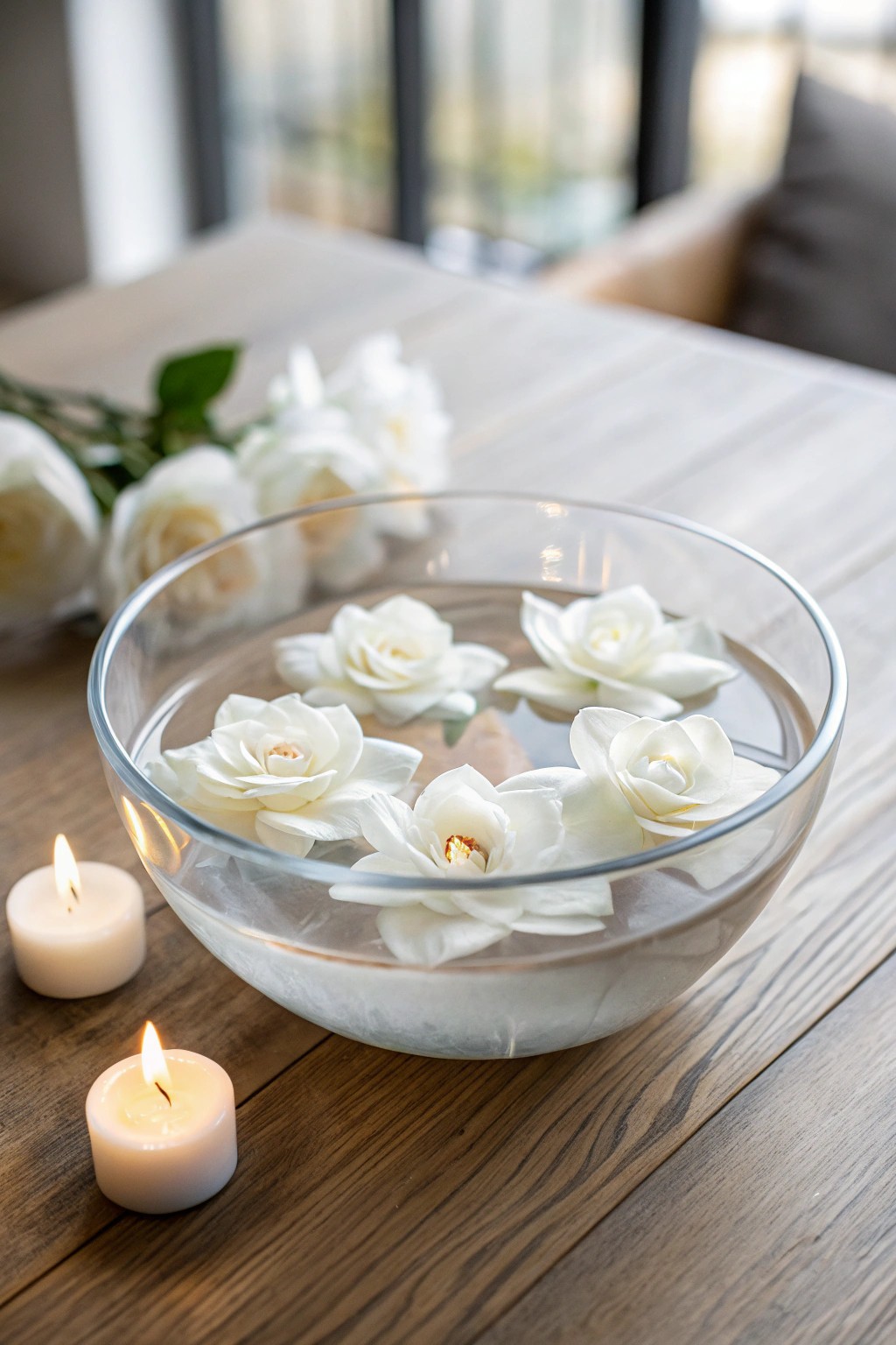 Dreamy floating florals: effortless elegance for your table.