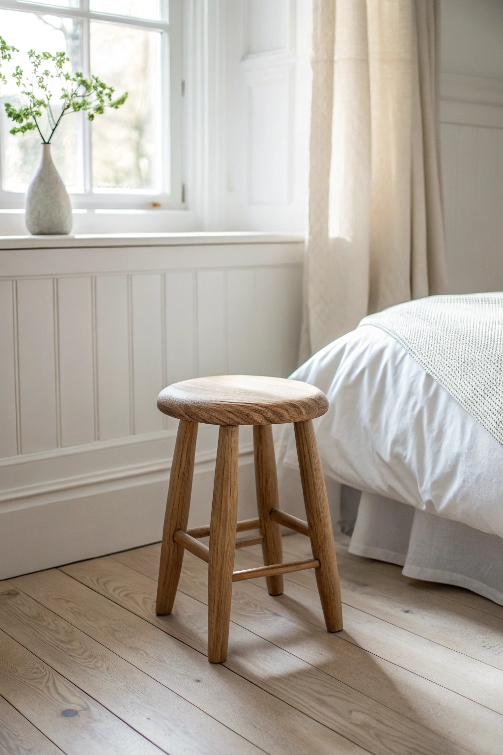 Embrace calm: Let negative space elevate your minimalist bedroom.