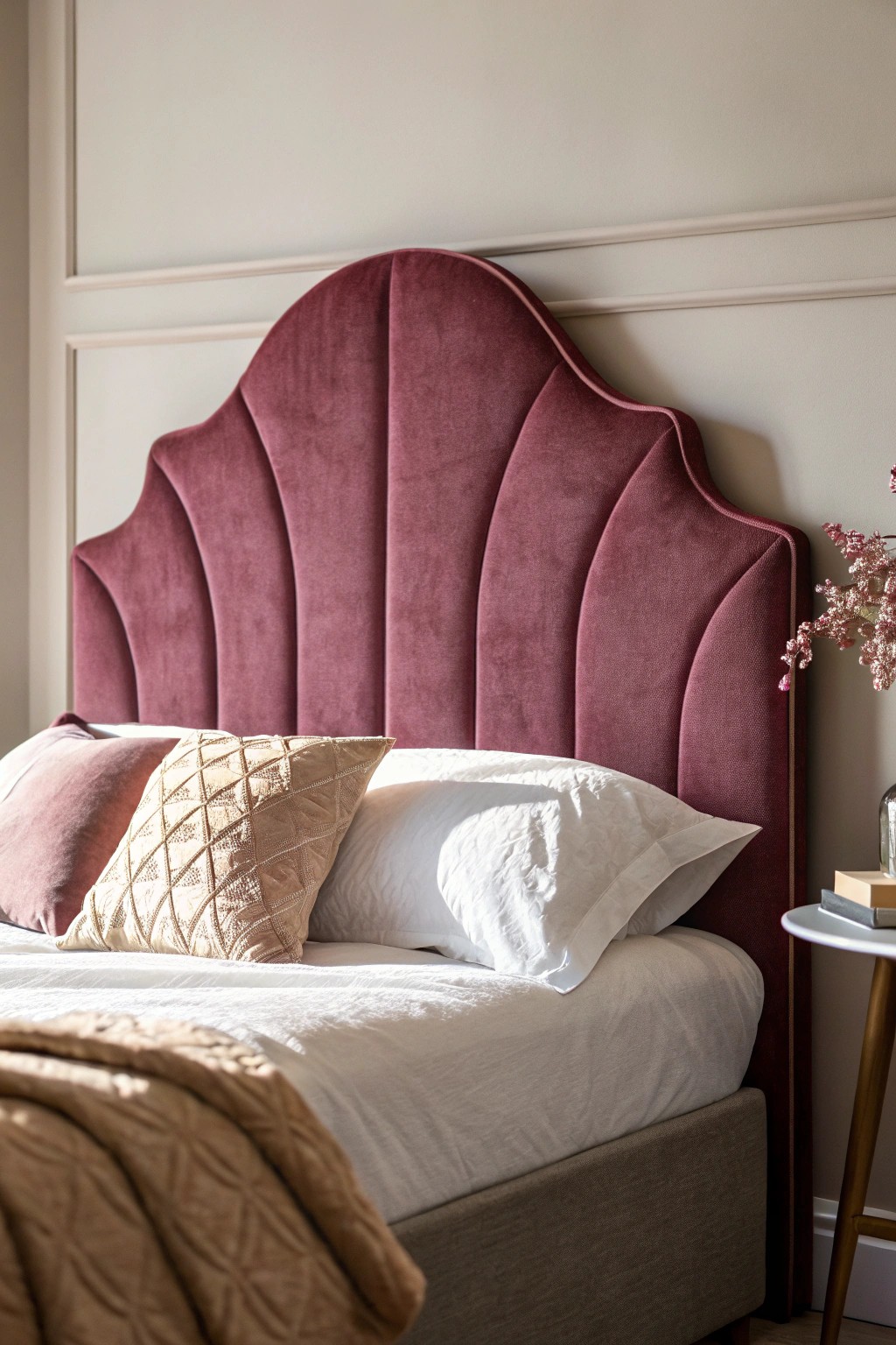 Elevate your bedroom with a statement headboard—where craftsmanship meets chic simplicity.