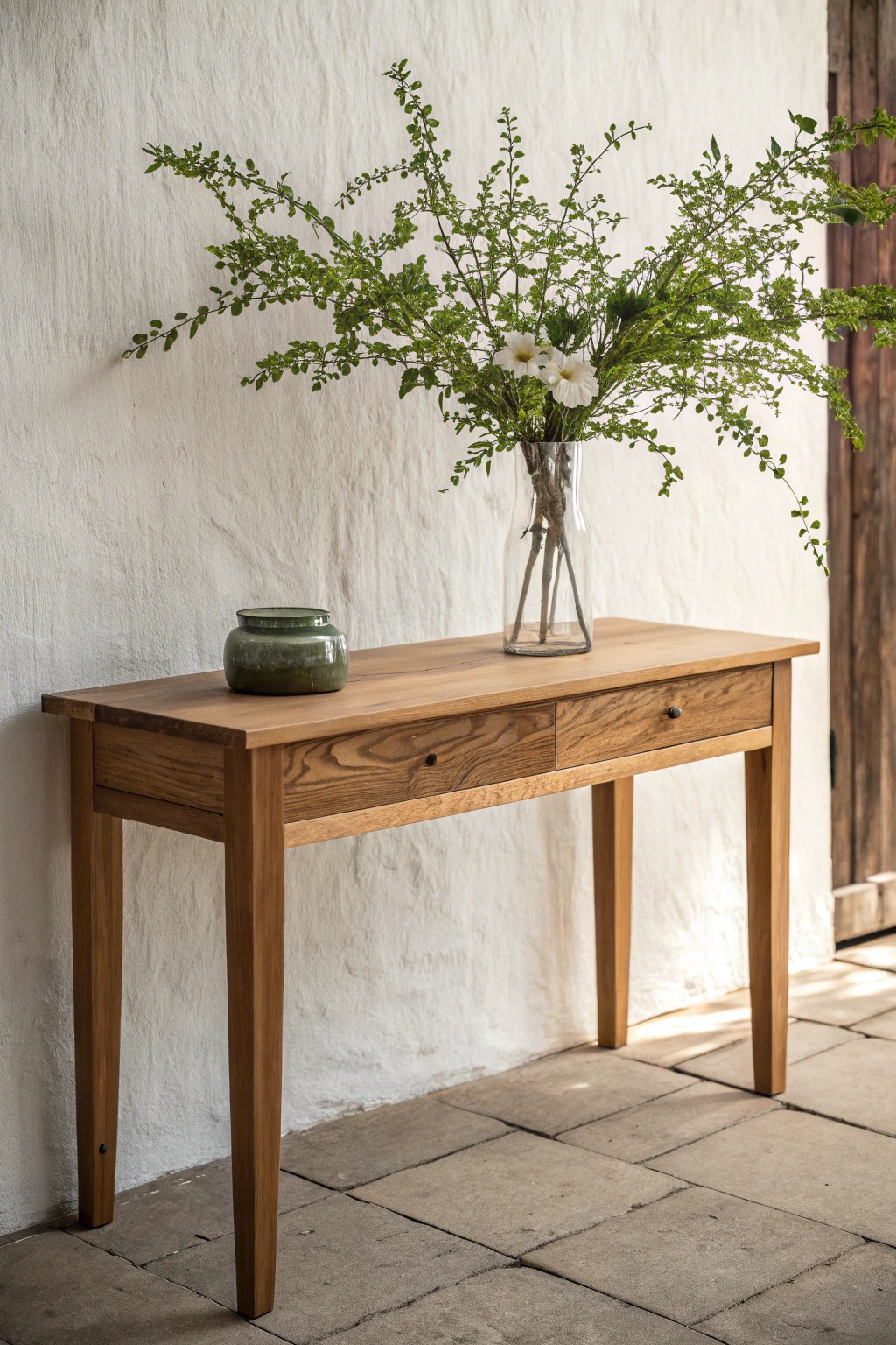Welcome home with a touch of greenery—simple, natural, and effortlessly beautiful.