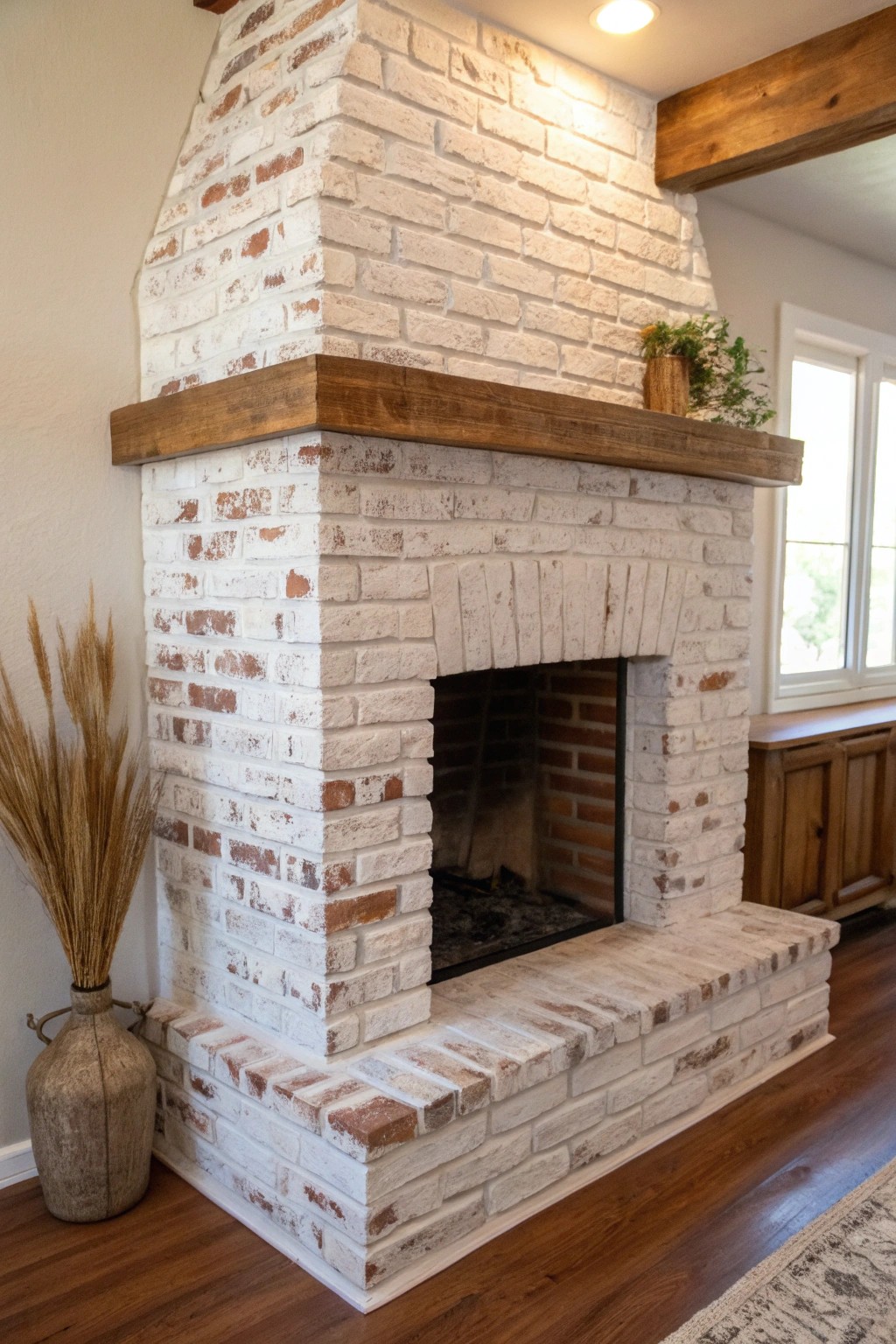 Transform your fireplace with the timeless charm of a German smear finish.