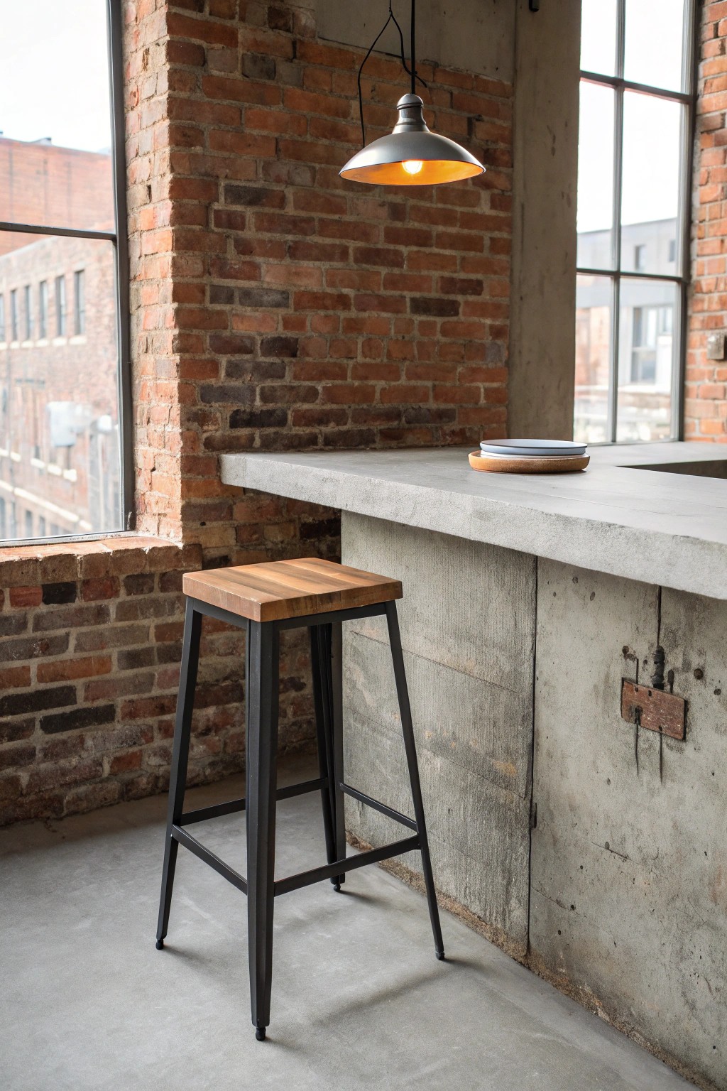 Elevate your man cave with the timeless beauty of industrial craftsmanship.