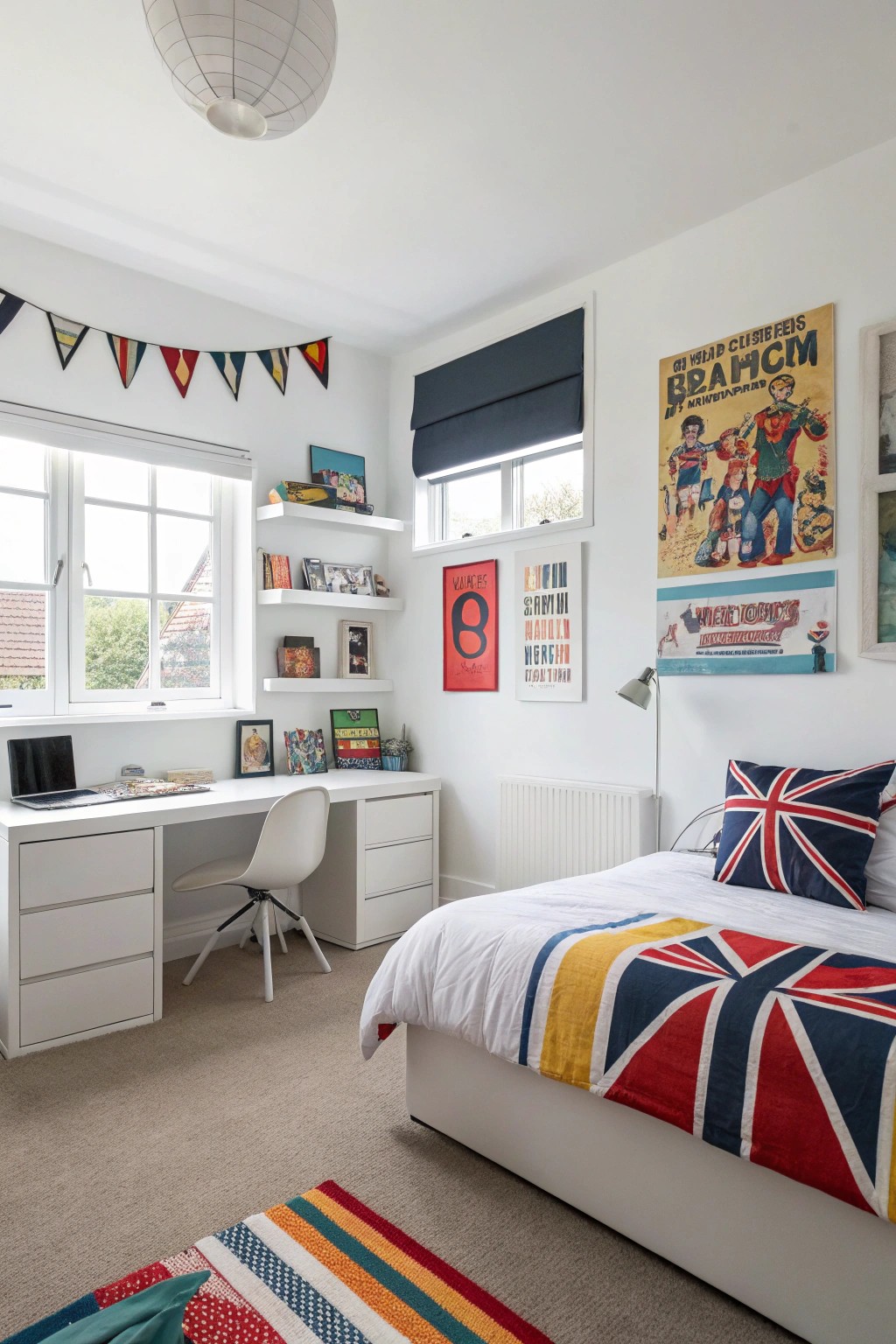 A neutral canvas allows the room to grow and adapt with each new chapter.