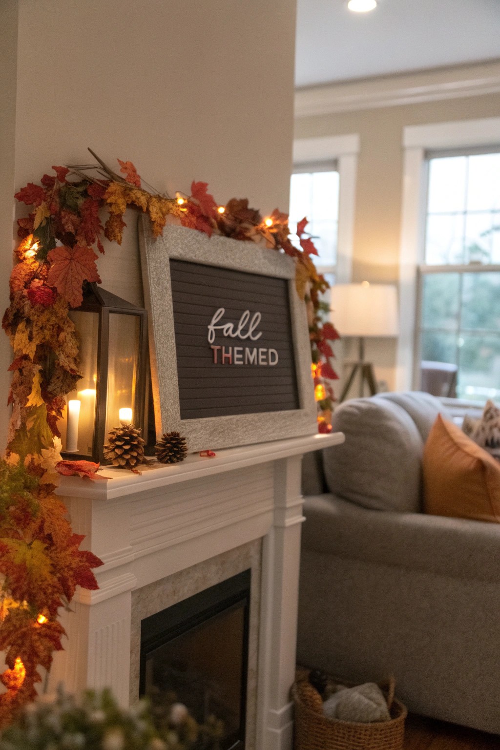 Seasonal letter board messages instantly update your space for any time of year.