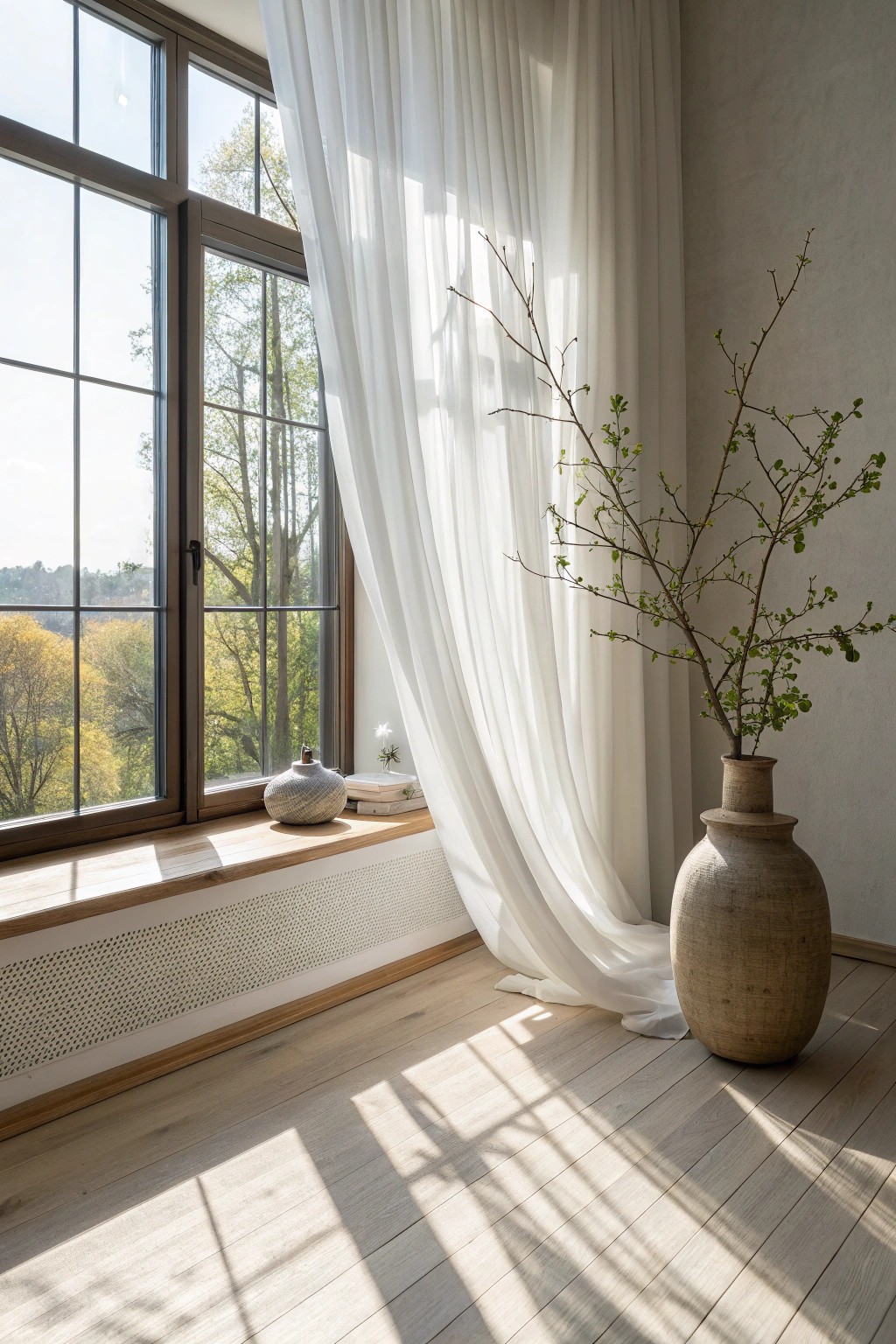 Let the sunshine in: Modern bedrooms shine with natural light and minimal beauty.