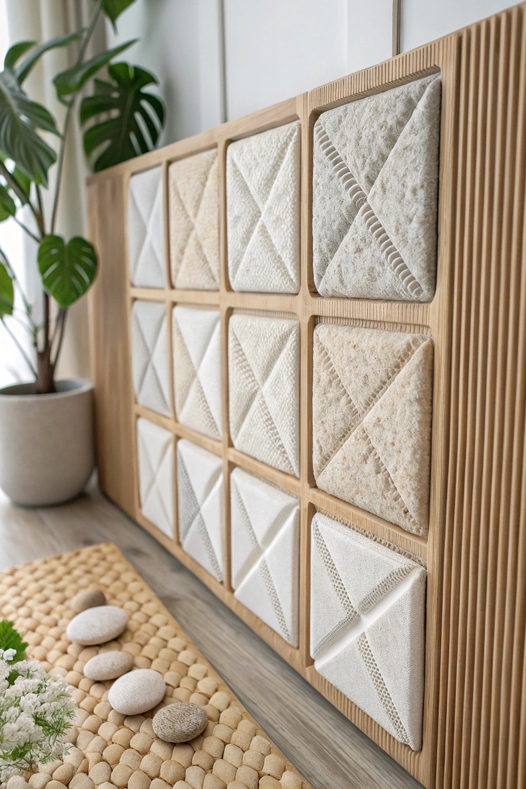 Elevate your sensory room with a tactile wall panel: the art of texture meets natural beauty.