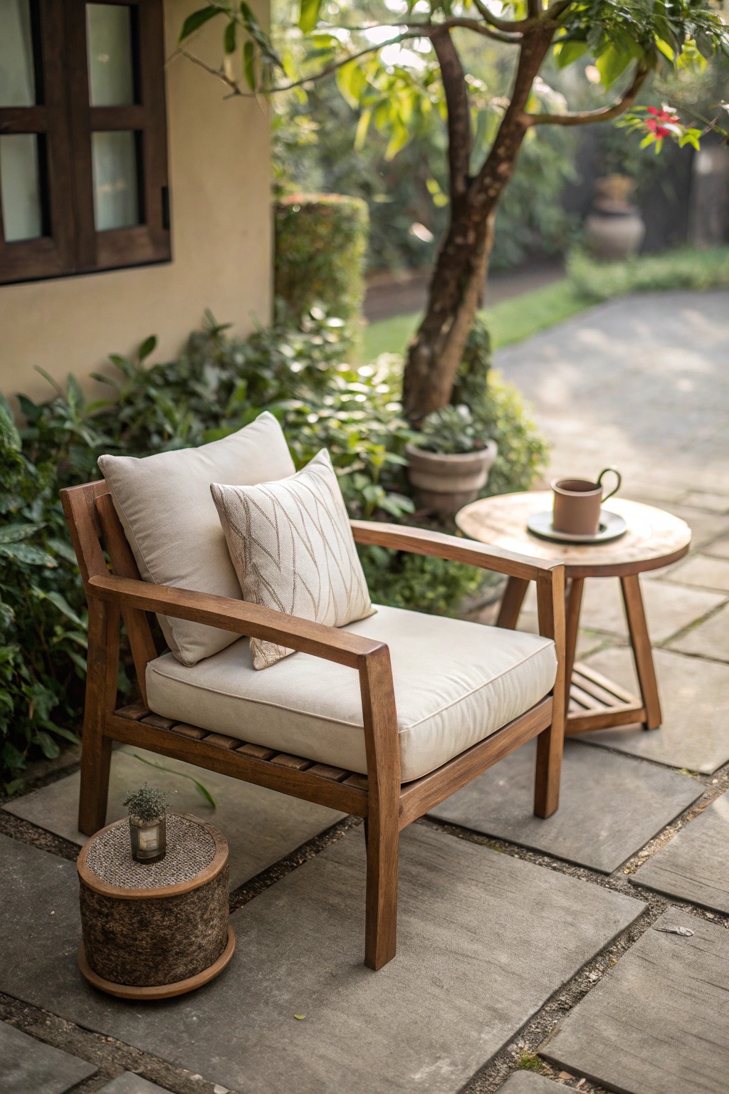 Create your perfect outdoor retreat with simple, handcrafted seating.