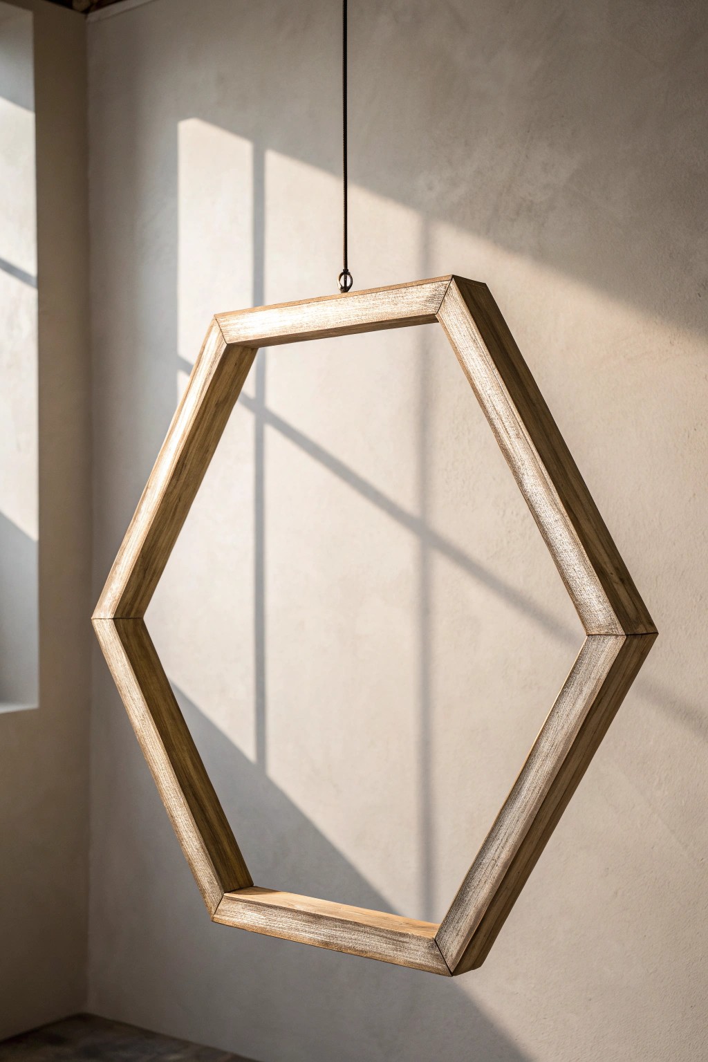 Elevate your space with handcrafted geometric elegance.