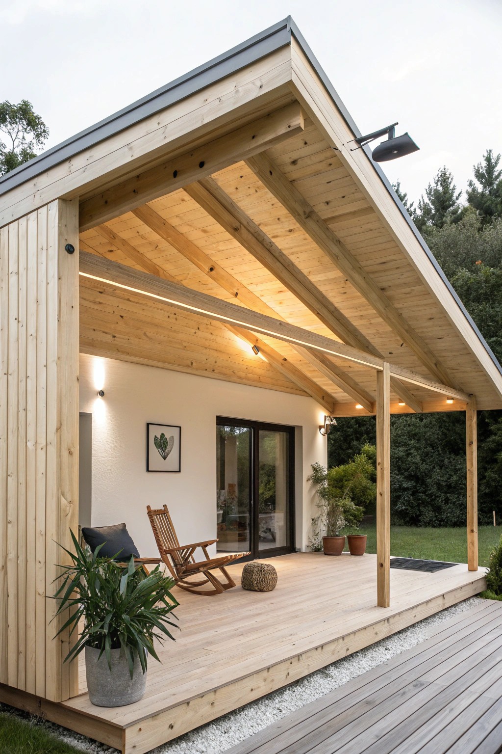 Shed-style roof: effortless simplicity meets modern design.