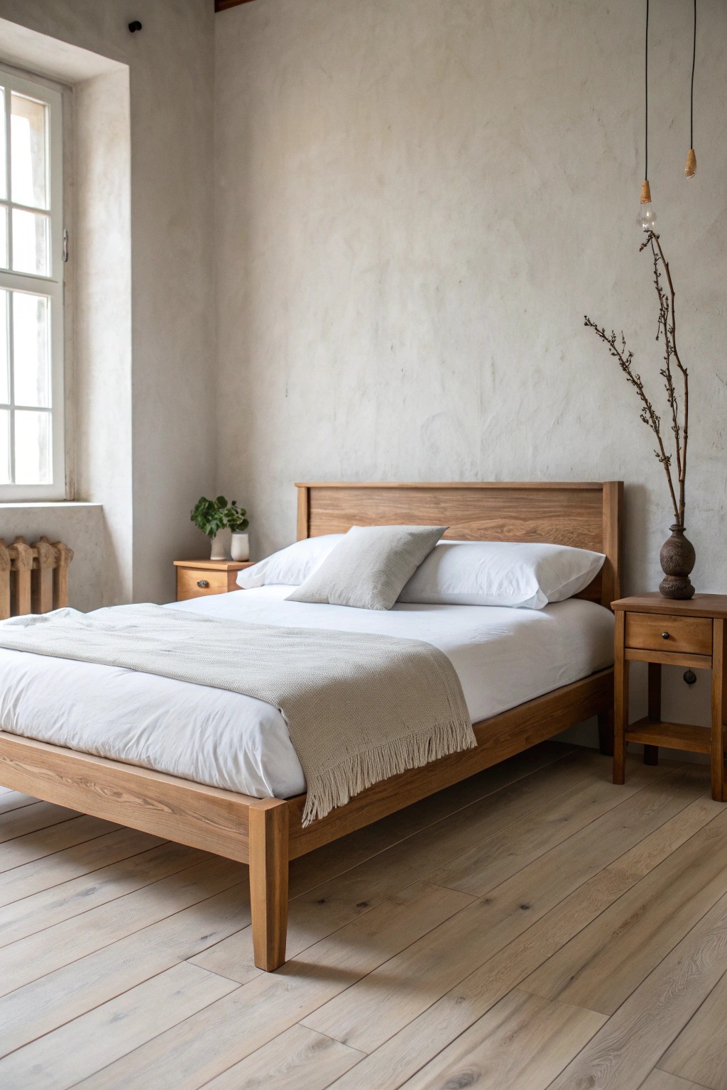 Let essential pieces and open space create true bedroom serenity.