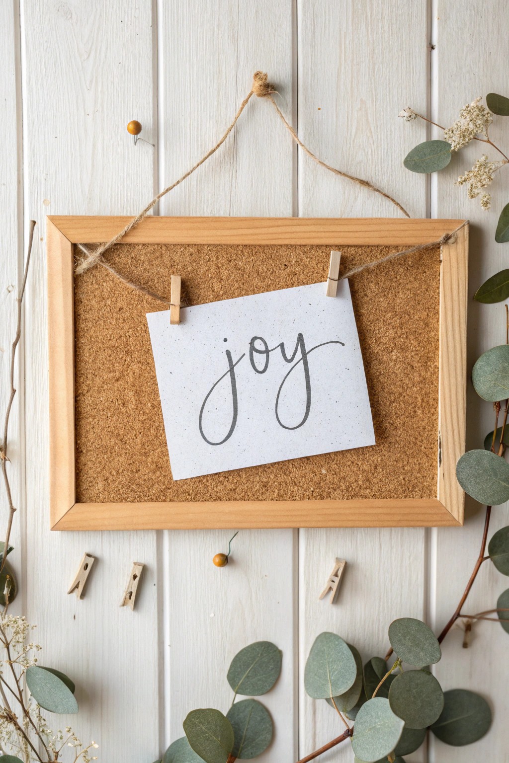 Find your focus for the year with a simple, inspiring 'One Word' board.