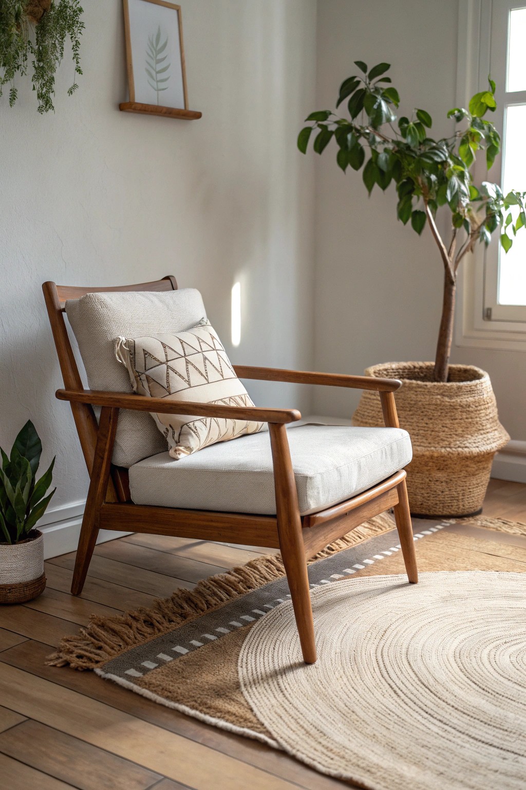 Small-scale seating, big on comfort – perfect for cozy living rooms.