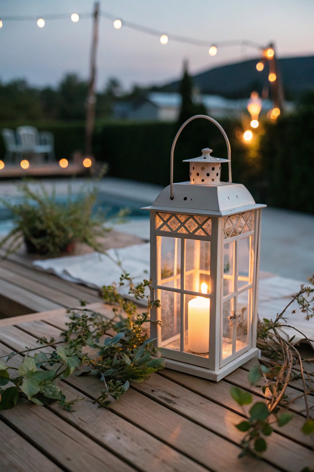Elevate your backyard with the warm glow of handcrafted smart lighting.