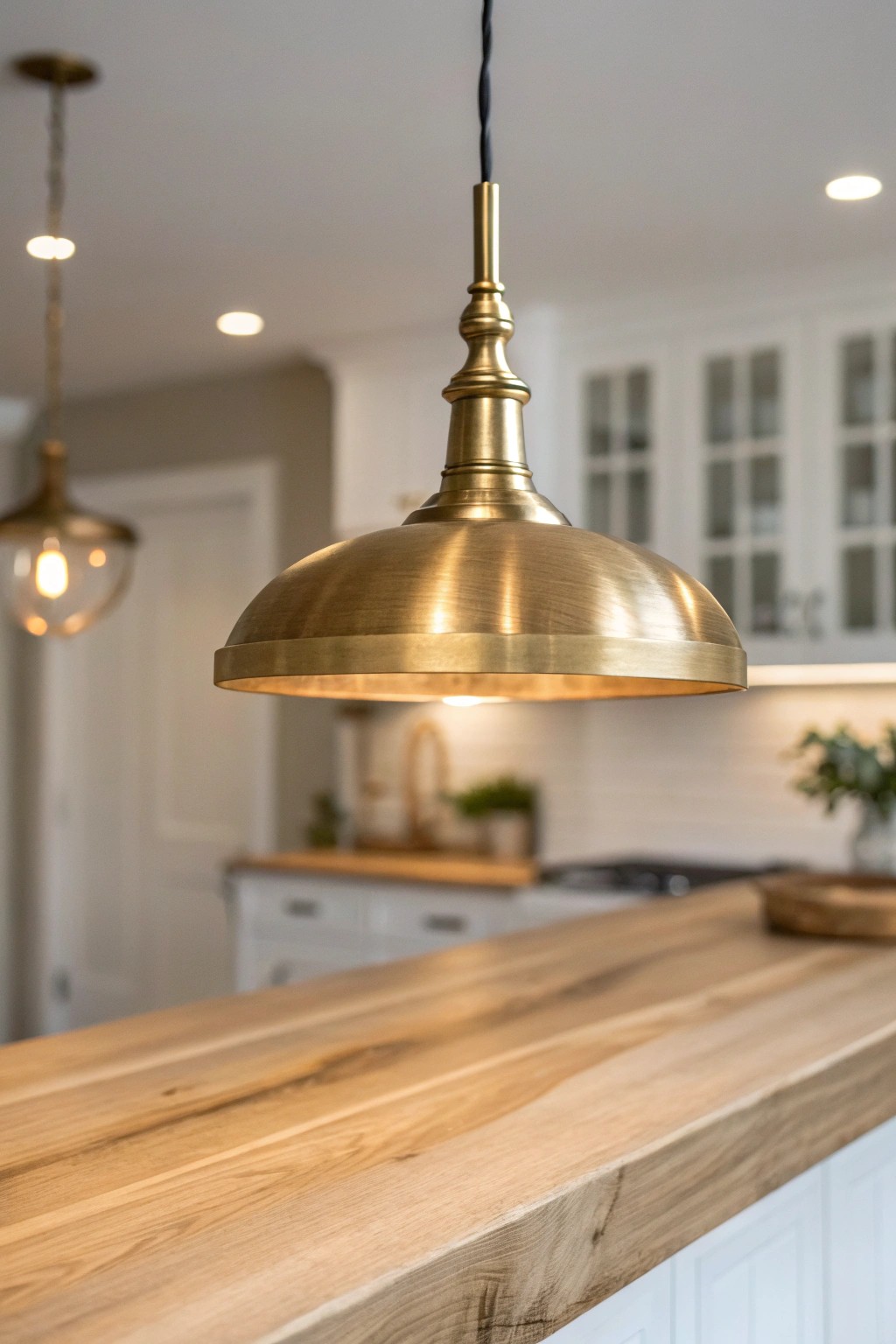 Elevate your modern kitchen with a stunning handcrafted pendant light—where artistry meets simplicity.